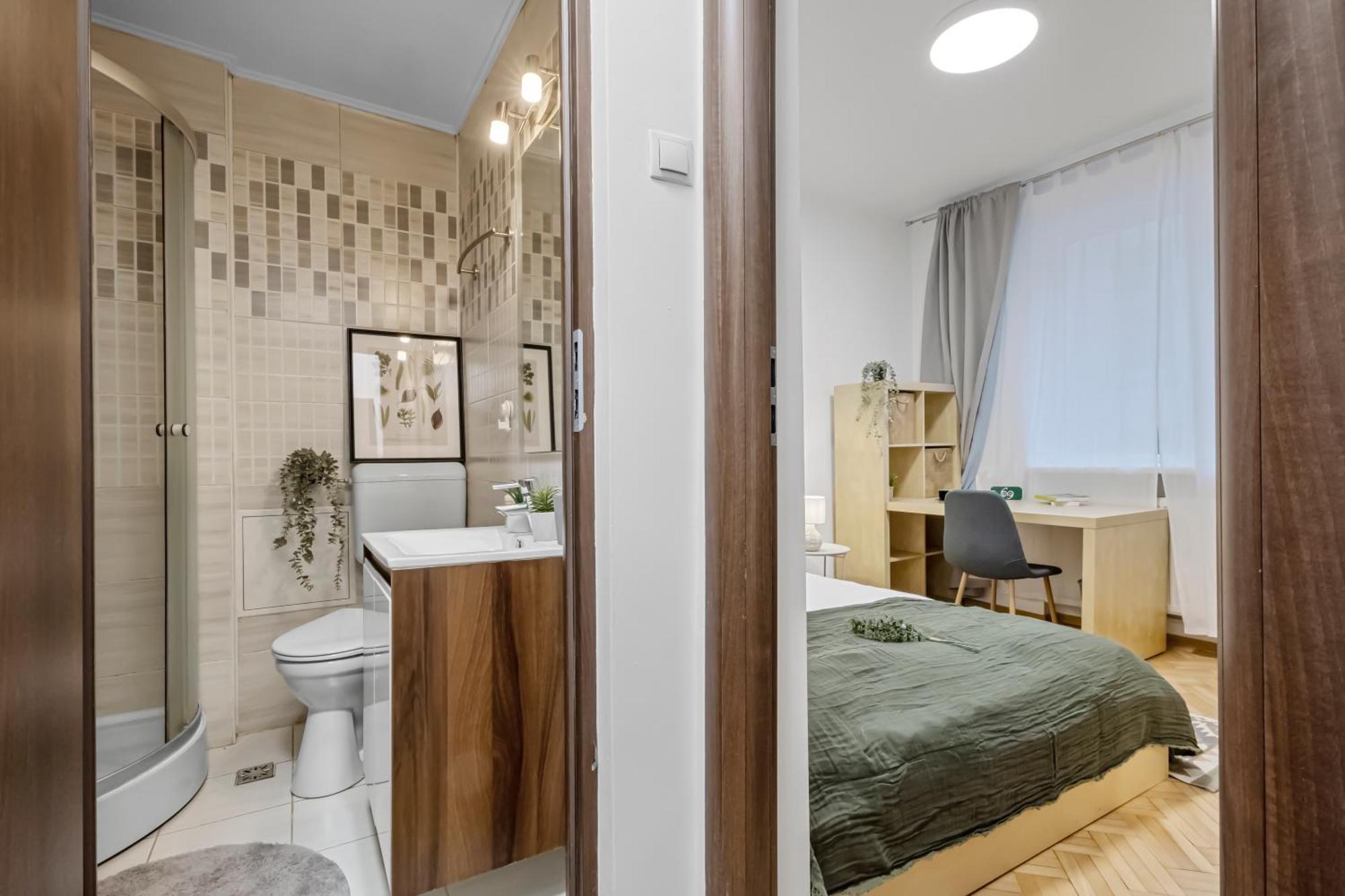 בוקרשט Earthy Escape - Central Apt With Balcony מראה חיצוני תמונה